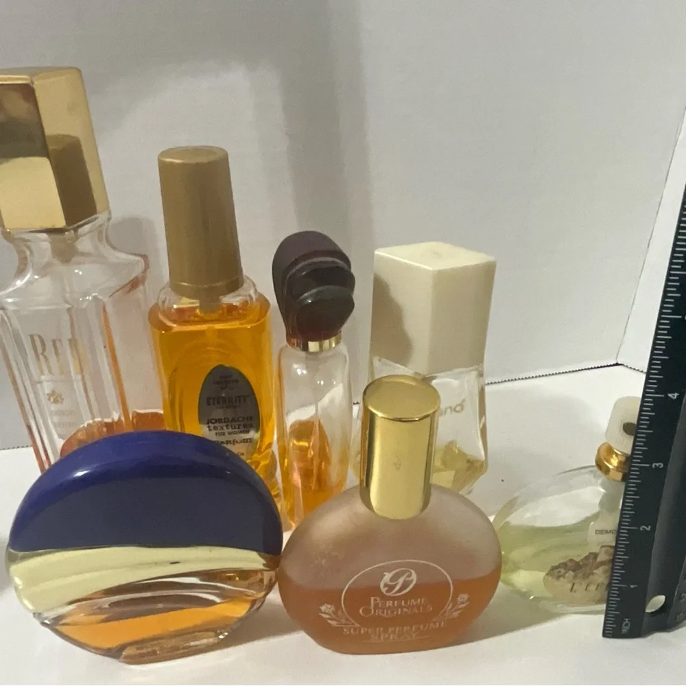 Vintage Assorted Lot of 7 Different Perfumes Sprays Collectible